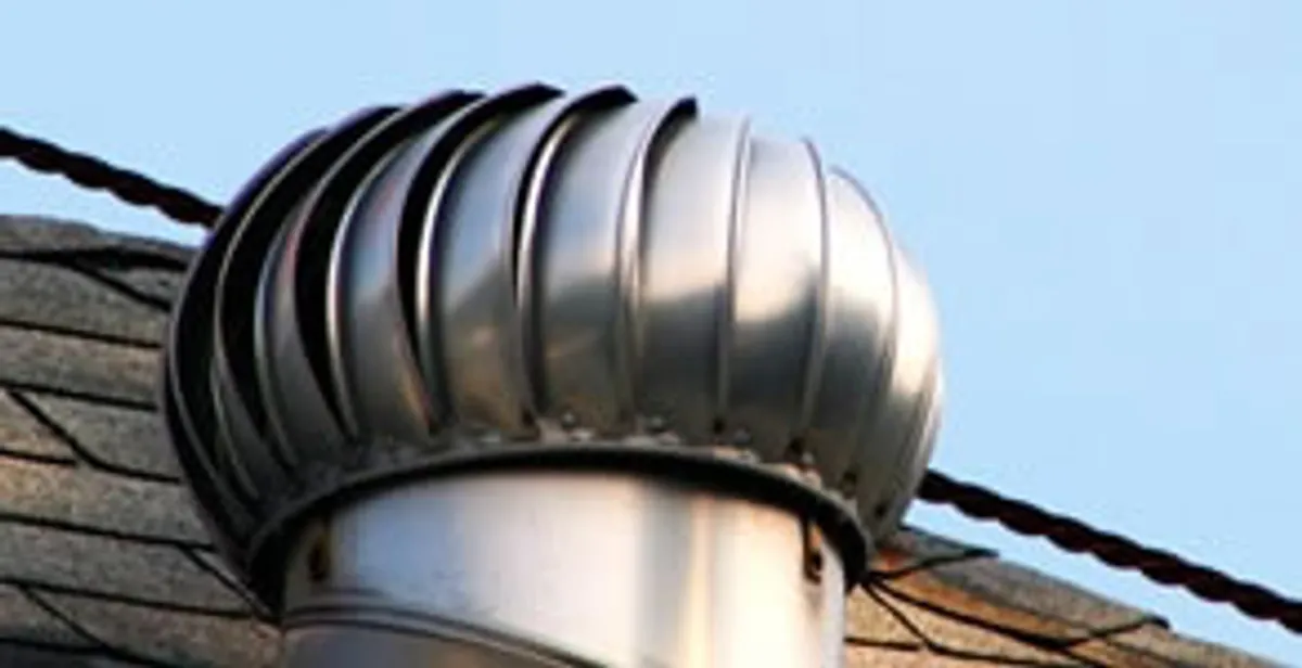 attic fan installation services with professionally installed roof ventilation unit in Mesa, AZ