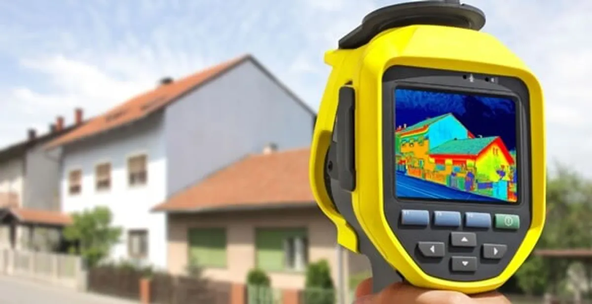 home energy audit service performing exterior thermal inspection to identify energy loss in Mesa, AZ